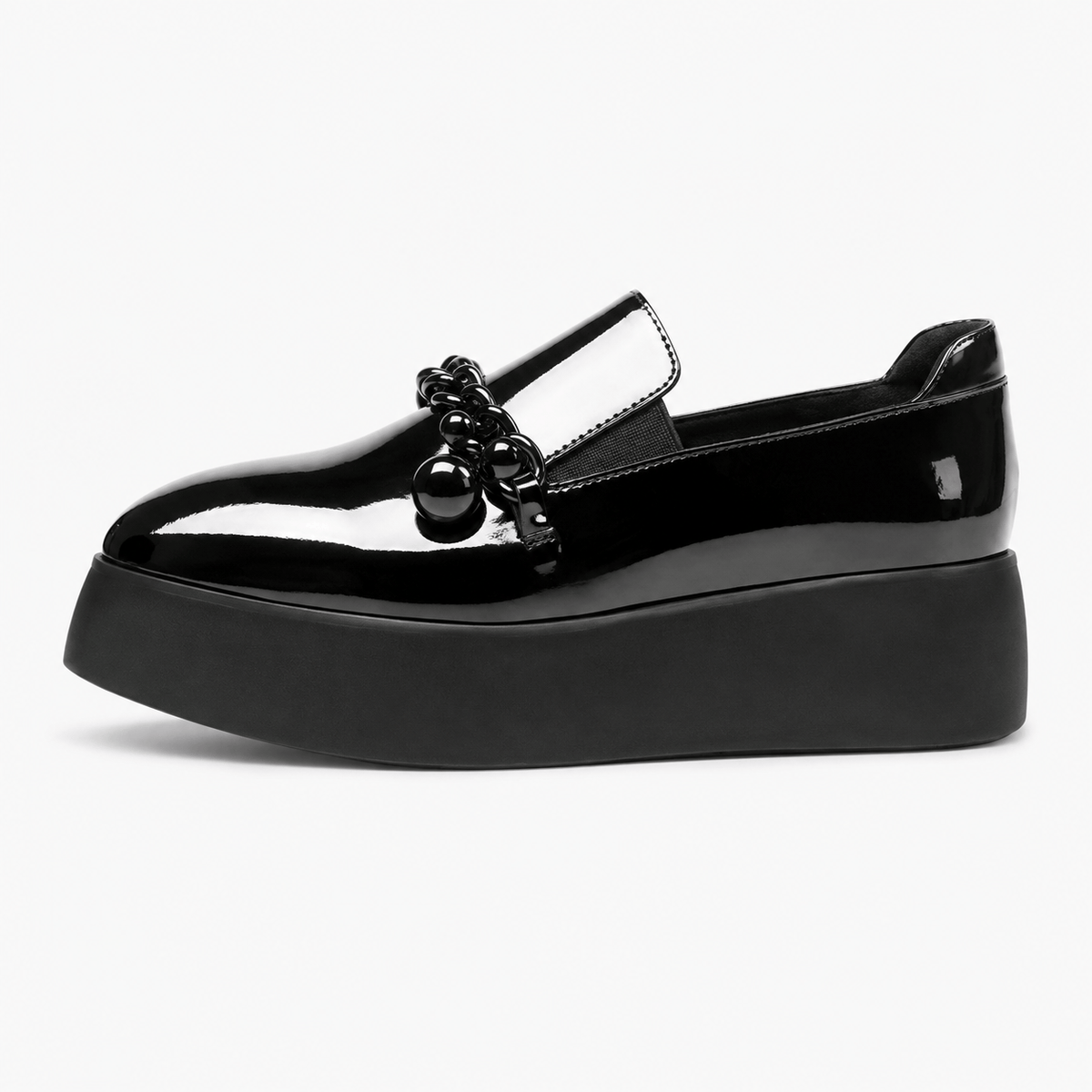 Women's Round-Toe Platform Loafers