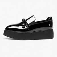 Women's Round-Toe Platform Loafers