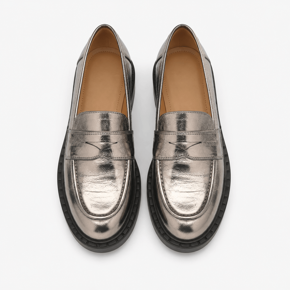 Women's Shiny Patent Loafers