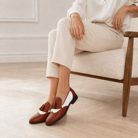 Women's Tasseled Loafers – Leather