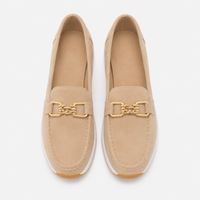 Women's Wedge Loafers – Soft Leather