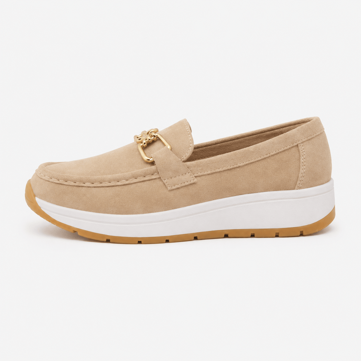 Women's Wedge Loafers – Soft Leather