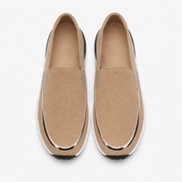 Women's Wedge Loafers with High Sole